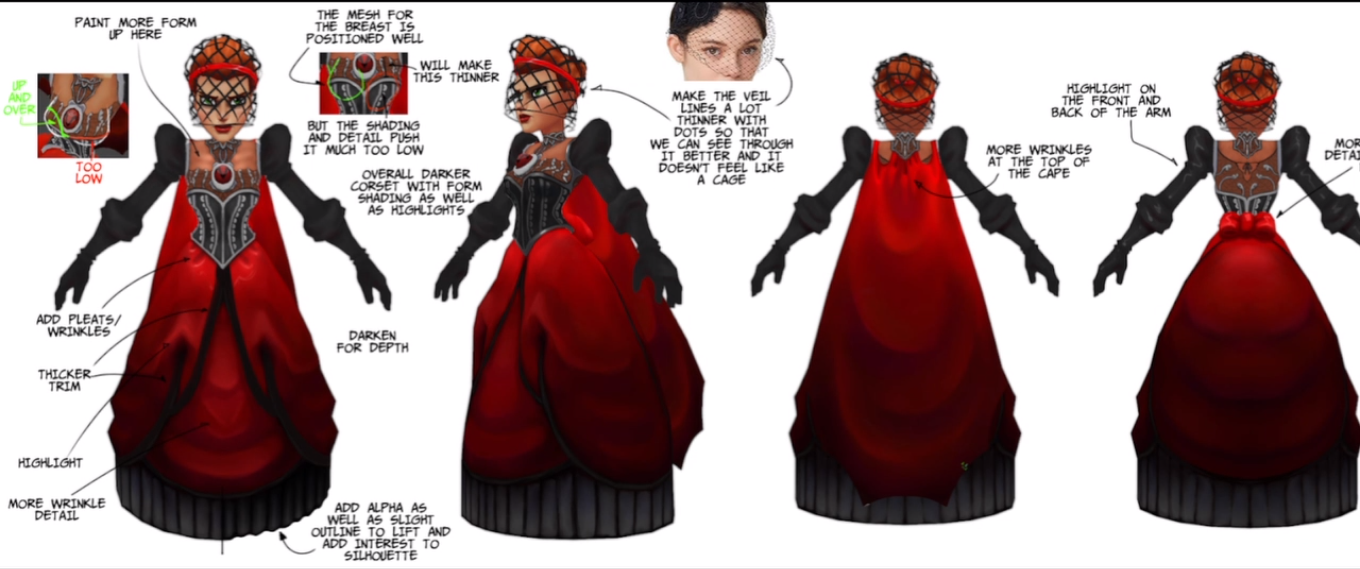 Bloodborne Bride Countess Concept Art.png